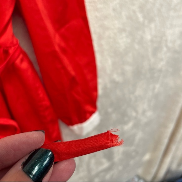 Polly Flinders girls smocked school dress red toddler size 5 - Picture 8 of 8